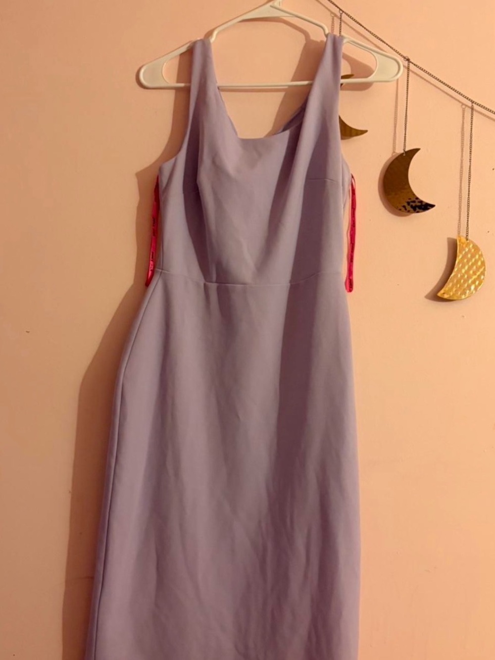 Betsy Johnson Lavender Midi Dress - Classic Scoop Neck